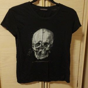Brandy Melville skull tee
